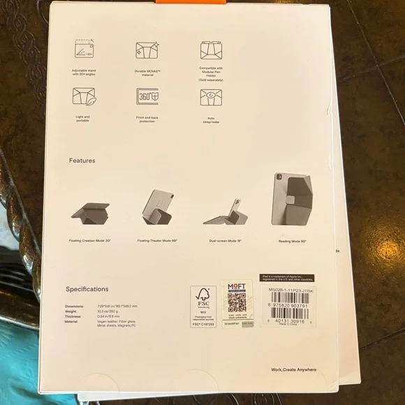 MOFT Dynamic Folio Compatible iPad Case | iPad Pro & iPad Air | NEW - Picture 2 of 3